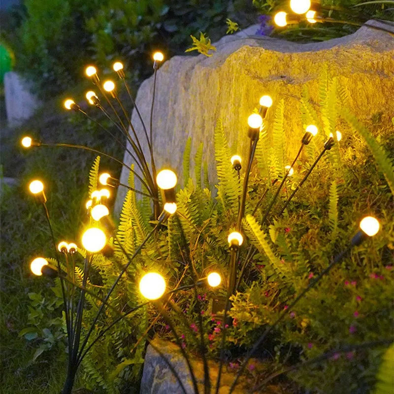 🌟 Familx's Enchanting Firefly Garden Lights 🌟