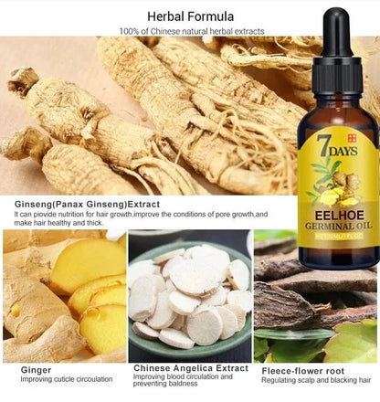 7 Days Fast Ginger Hair Growth Serum