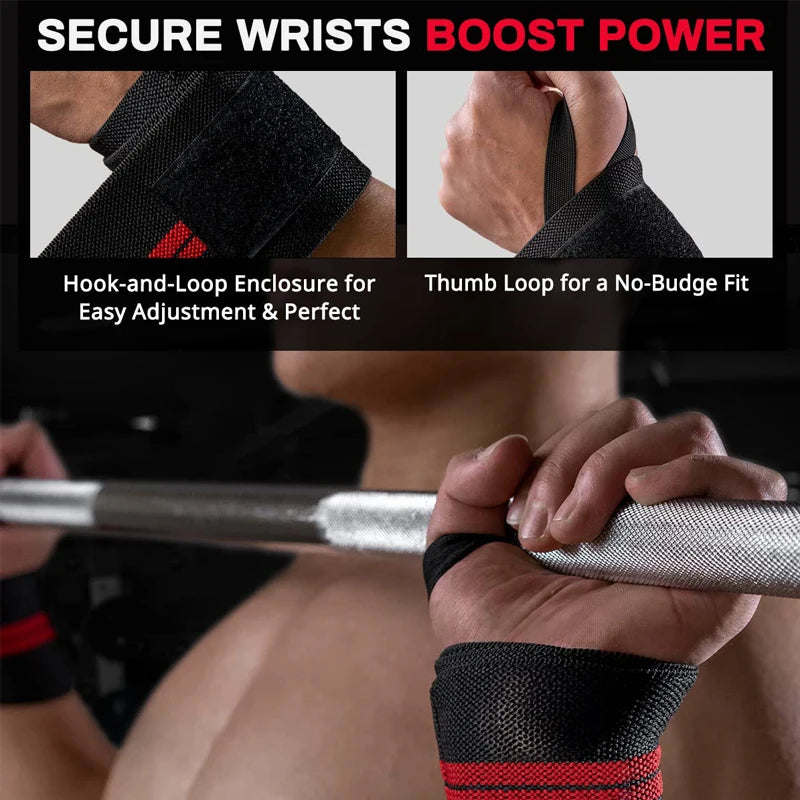 Familx PowerGrip™ Wrist Support Wraps – Unleash Your True Strength