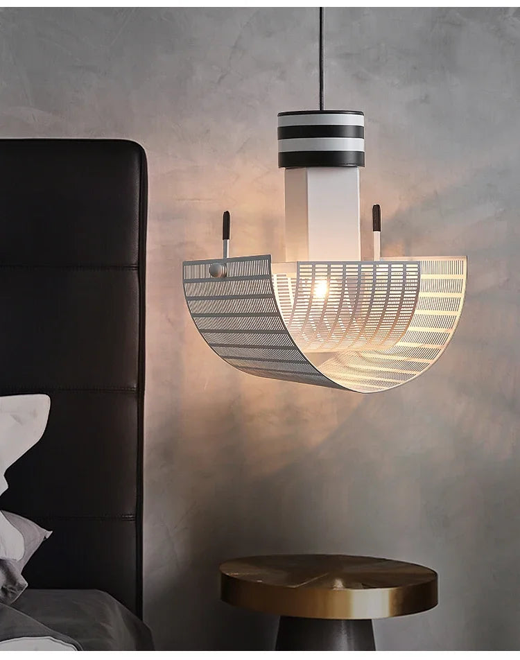 🌟✨ Enigmatic Light: The Familix Shogun Art Pendant Lamp 🏡🌙