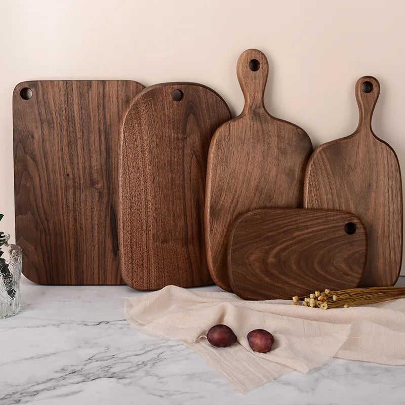 Nordic Essence™: The Timeless TBlack Walnut Wood Chopping