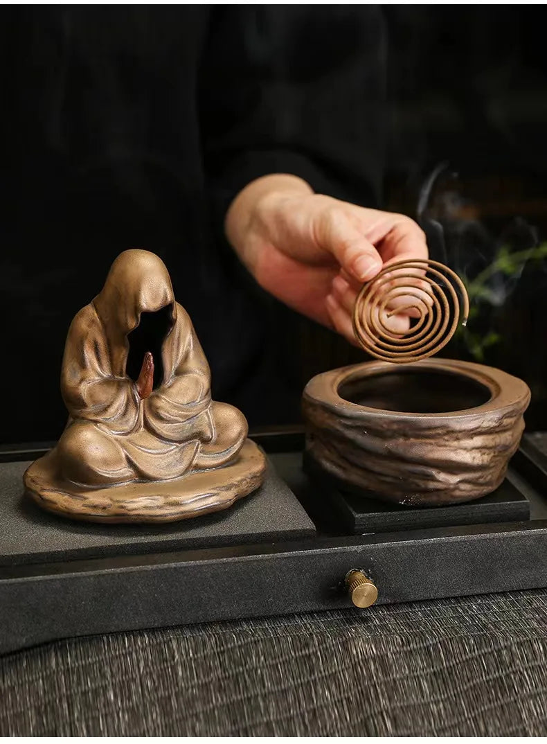 Familx’s Nordic Zen Buddha Incense Burner