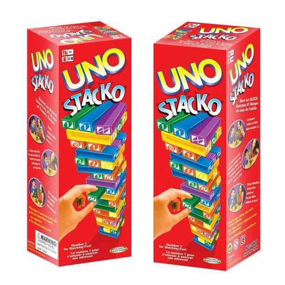 Stacko UNO Card Board Game