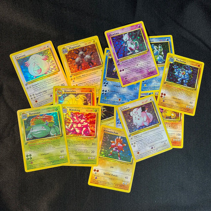 Pokemon First Edition Classic Base Set Trading Cards