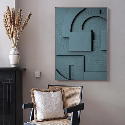 🌟 Familx's "Nordlys" 3D Geometric Canvas Art 🌟