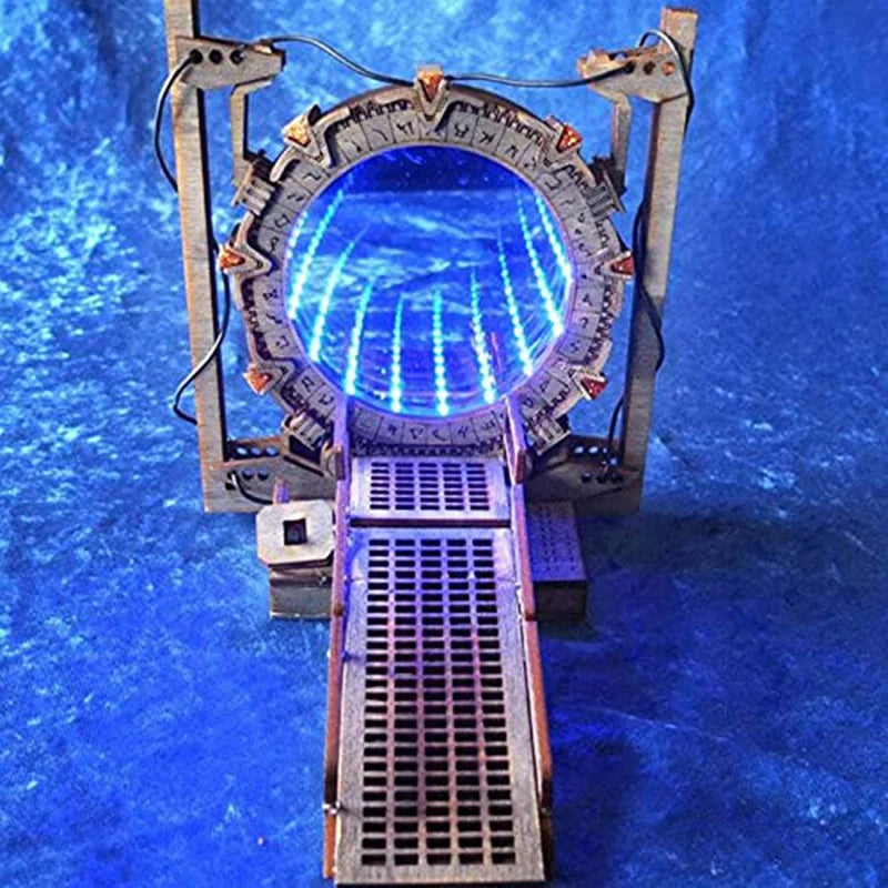 Stargate Bookends, LED Table Lamp