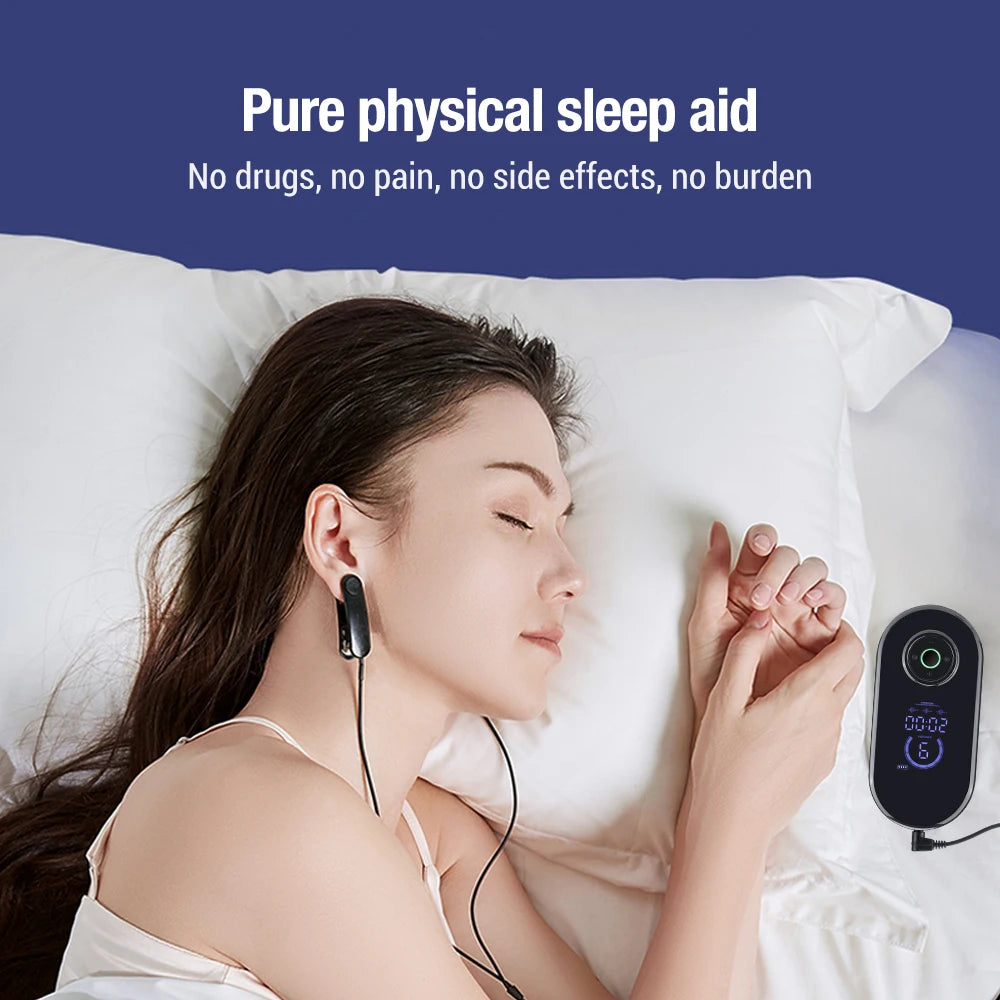 Sleep Aid Device CES Stimulation