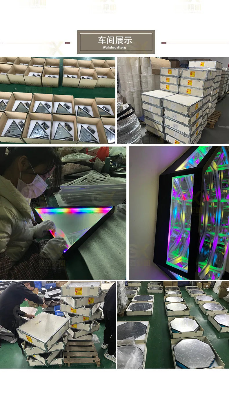 The Personalized LED Infinity Illusion Mirror 🌟