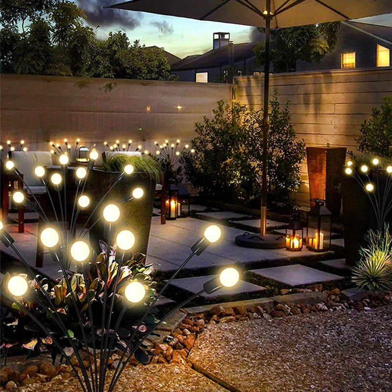 🌟 Familx's Enchanting Firefly Garden Lights 🌟