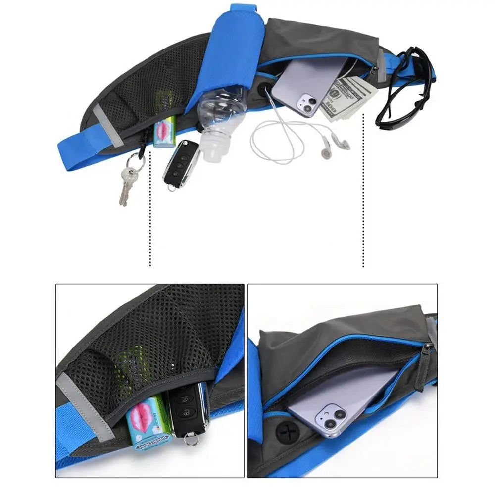 NorseFlow™ Hydration Belt 🌟 Water Bottle Hip Waist Pack