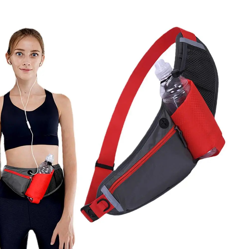 NorseFlow™ Hydration Belt 🌟 Water Bottle Hip Waist Pack