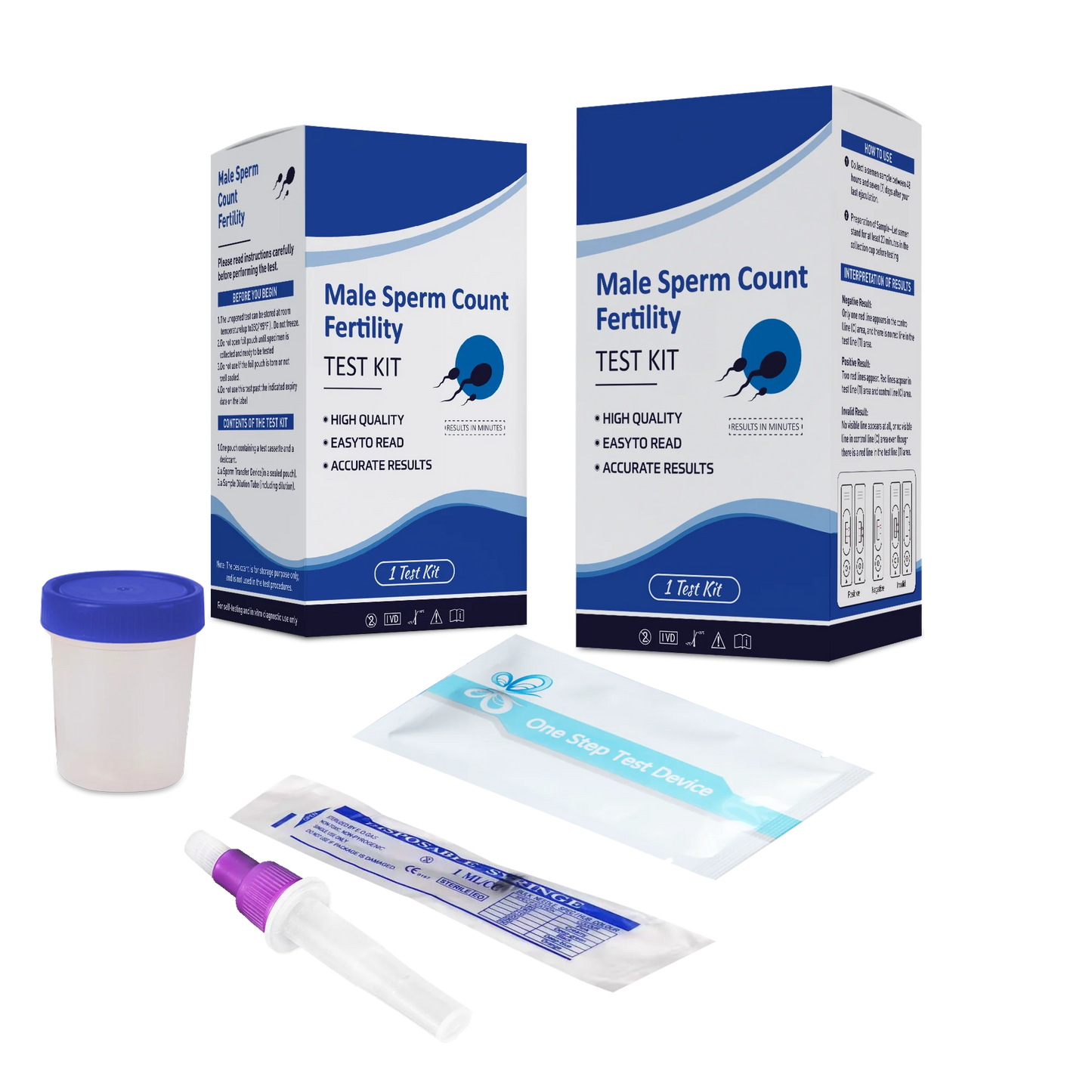 NordFertility™ Test Strips - High quality sperm test