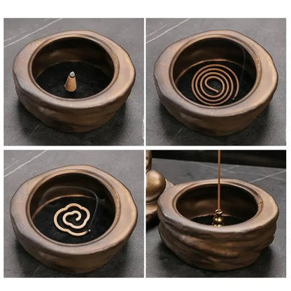 Familx’s Nordic Zen Buddha Incense Burner