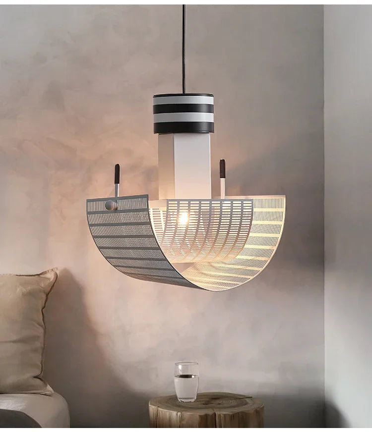 🌟✨ Enigmatic Light: The Familix Shogun Art Pendant Lamp 🏡🌙