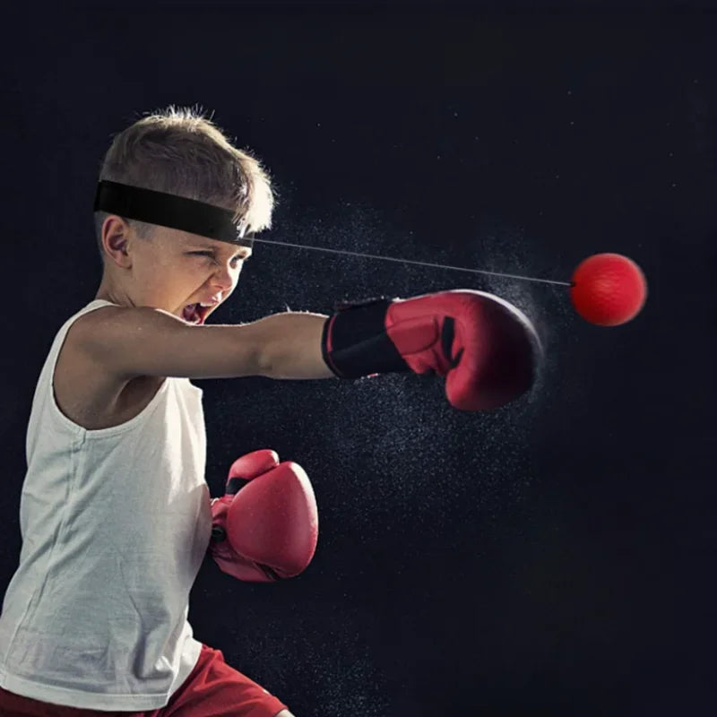 ReflexMaster™  Boxing Headband ball