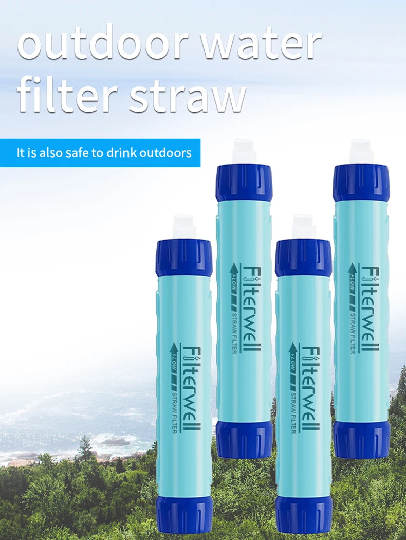 The PureFlow Adventure Filter Outdoor Water Filter Straw