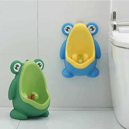 🚽 "Frogfun by Familx" – Frog-Shaped Baby Boy Urinal! 🐸✨