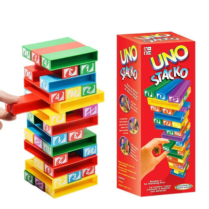 Stacko UNO Card Board Game