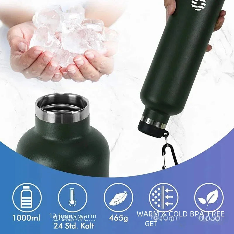 FjordFlask: The Ultimate Stainless Steel Thermos for Active, Modern Families! 🏞️💧