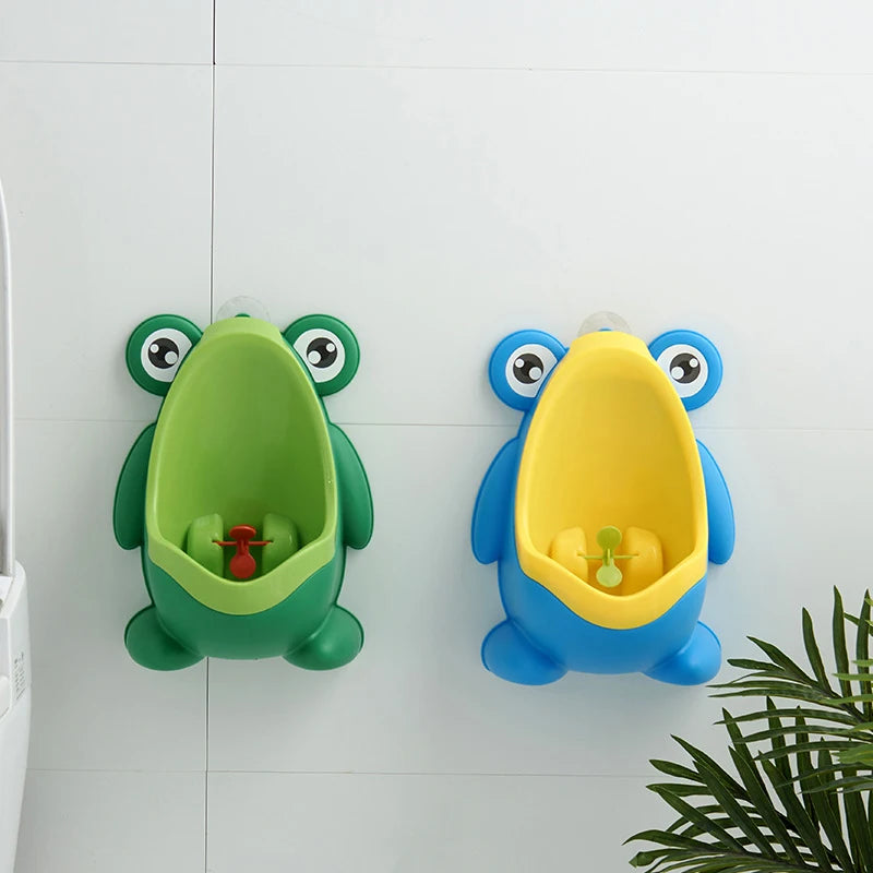 🚽 "Frogfun by Familx" – Frog-Shaped Baby Boy Urinal! 🐸✨