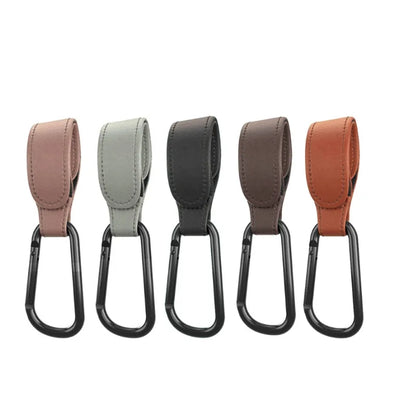 The Nordic All-Rounder: PU Leather Stroller Hook by Familx