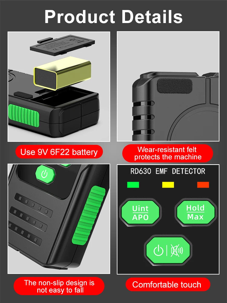 NordicGuard™ EMF Shield Elektromagnetiskt Fält Strålningsdetektor