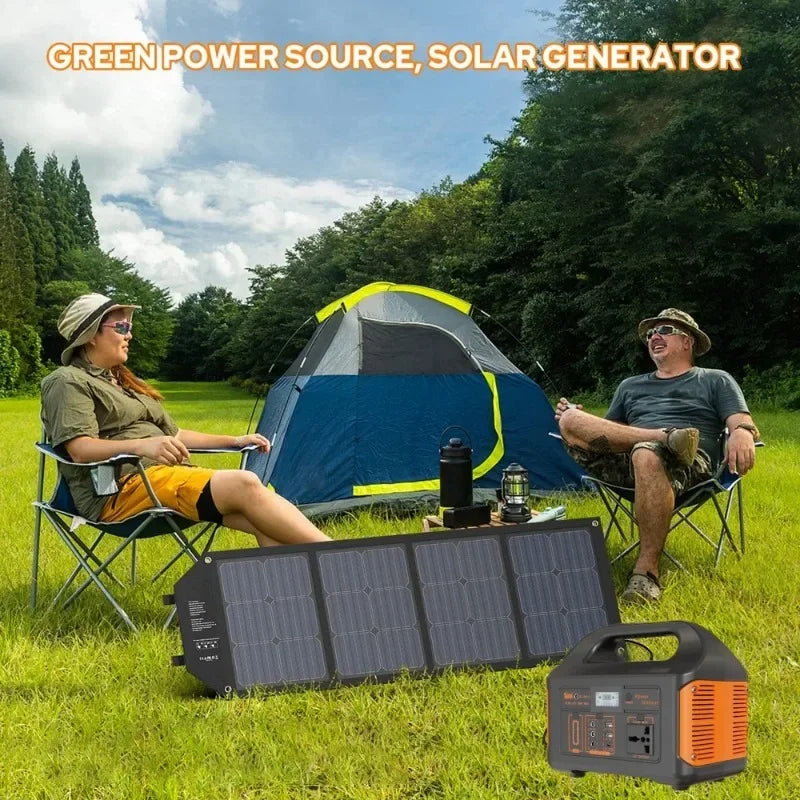 Familx FjordPower 500W Solar Power Generator 110V 220V