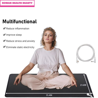 Familx EarthBound™ Yoga & Sleep and Grounding  Mat 90x60cm