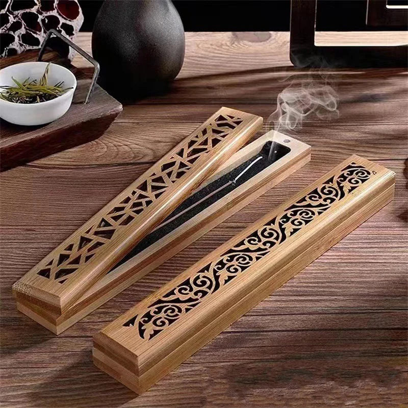 Familx Natural Bamboo Incense Burner