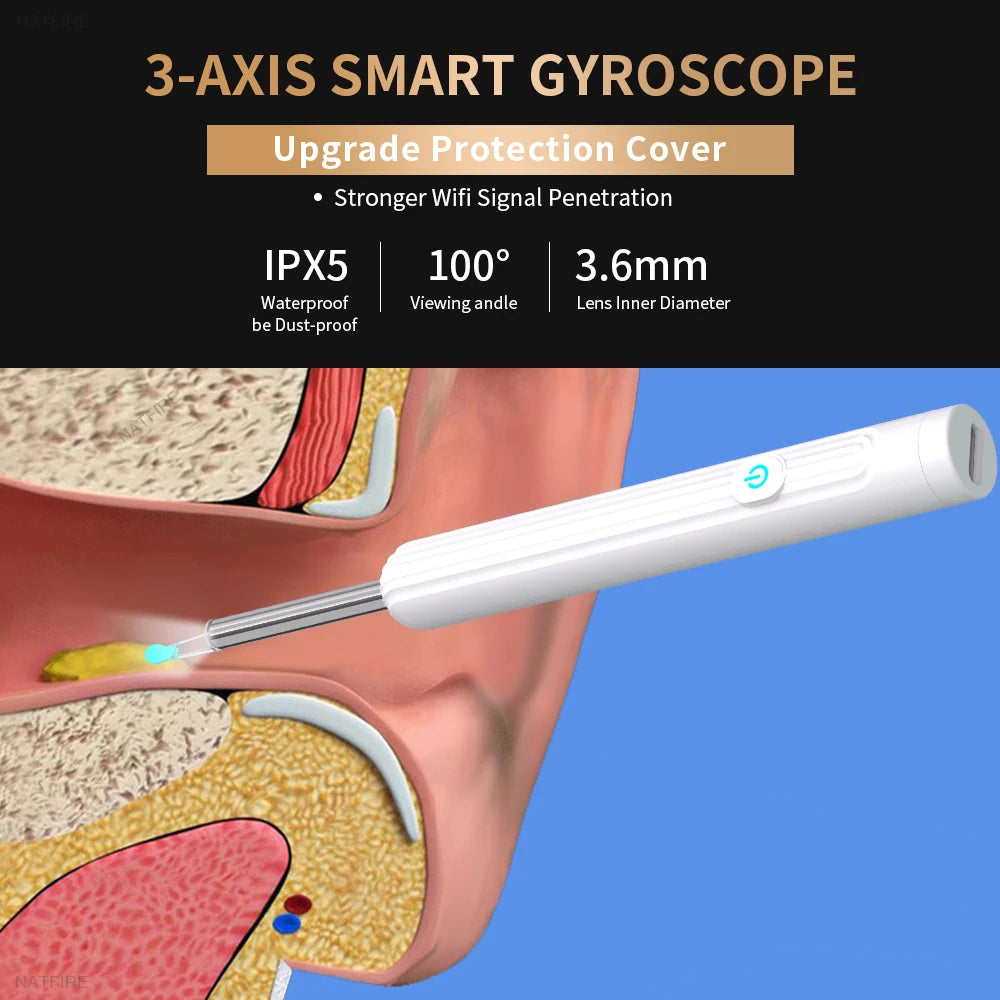 Hygge NE7 with EarScope™ - Wireless Otoscope