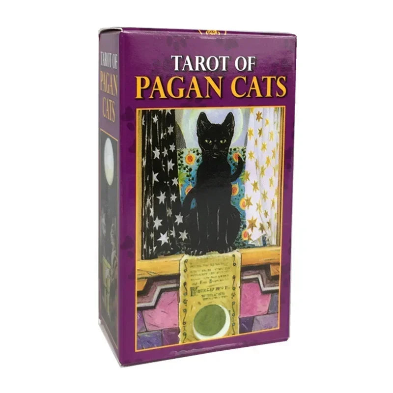 Mini Size Tarot of Pagan Cats by Familx