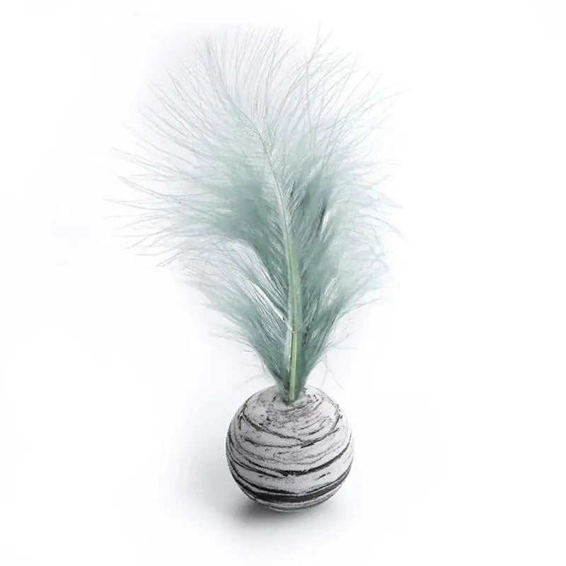 Familx Nordic Bounce Cat Toy Feather Foam Ball