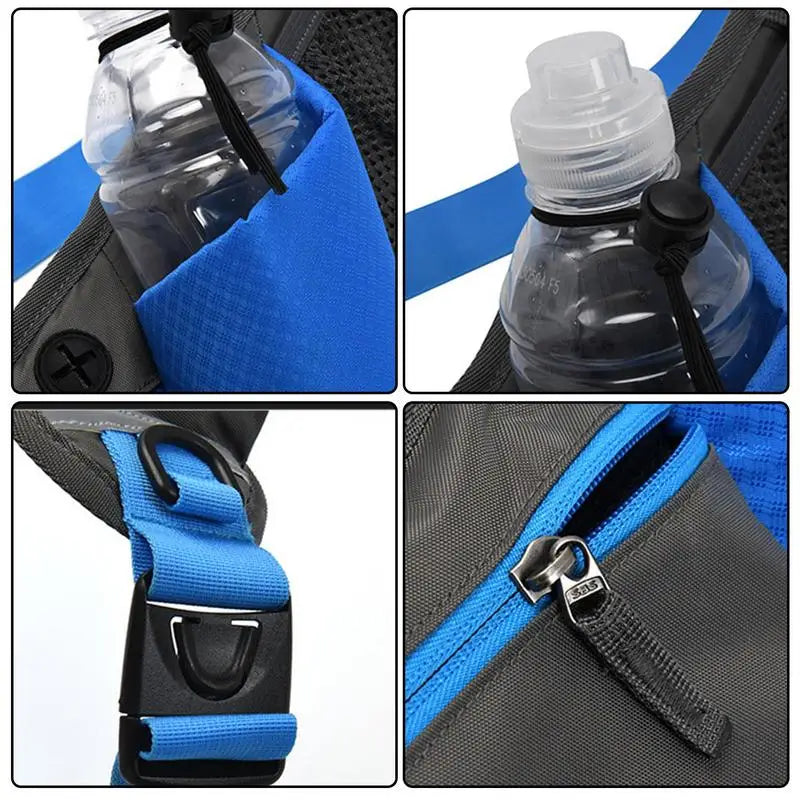 NorseFlow™ Hydration Belt 🌟 Water Bottle Hip Waist Pack