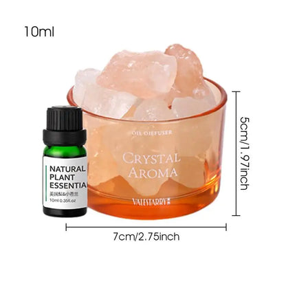 Natural Plant Essential Oil With Crystals