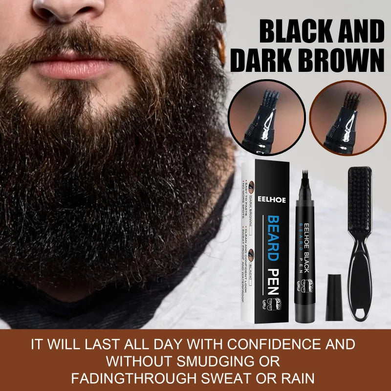 NordBeard Precision Pen by Familx! ✨Beard Eyebrow Mustache Filler