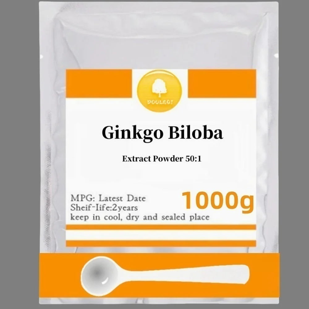 Ginkgo Biloba -lehtien 50:1 jauhe