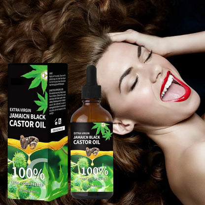 Organic Castor Oil 100% For Eyelashes, Eyebrows, Hair & Skin care