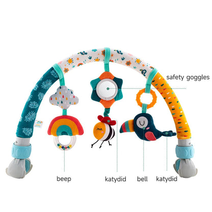 🌟 Enchanted Wonder Arch™ by Familx - Baby Stroller Bell Toys