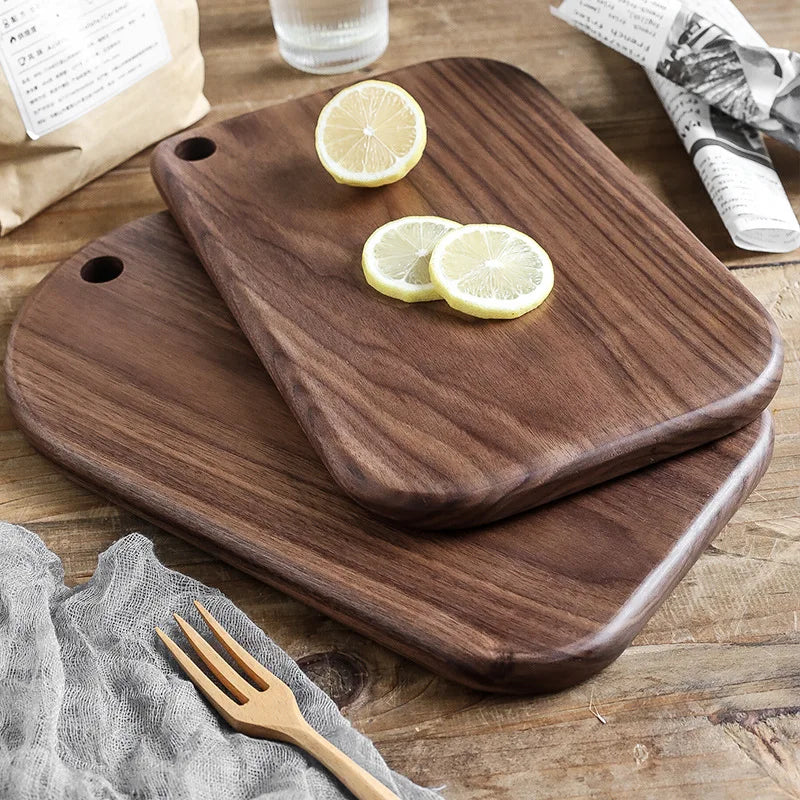 Nordic Essence™: The Timeless TBlack Walnut Wood Chopping