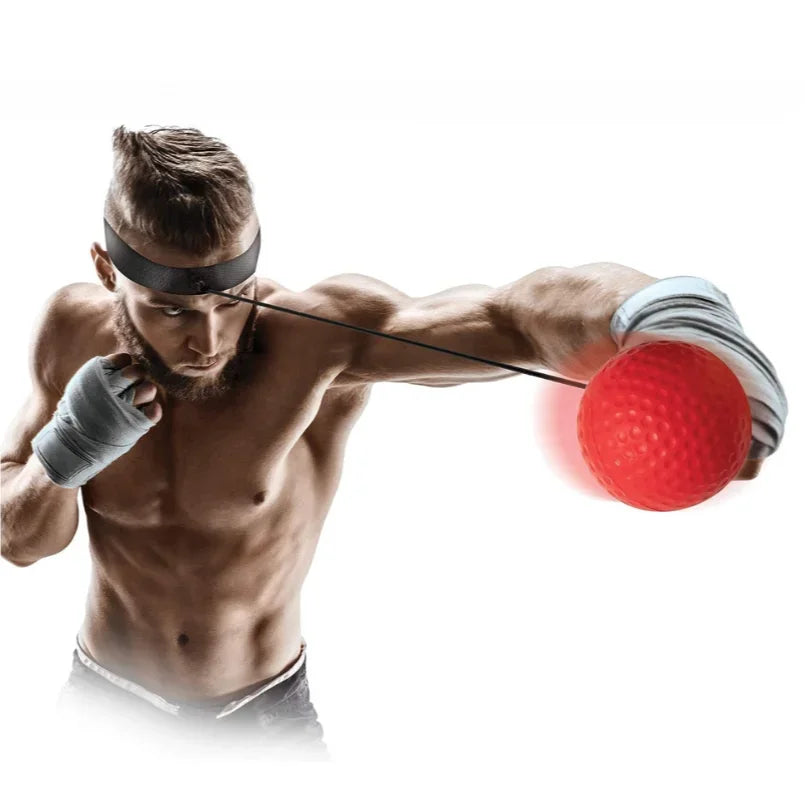 ReflexMaster™  Boxing Headband ball