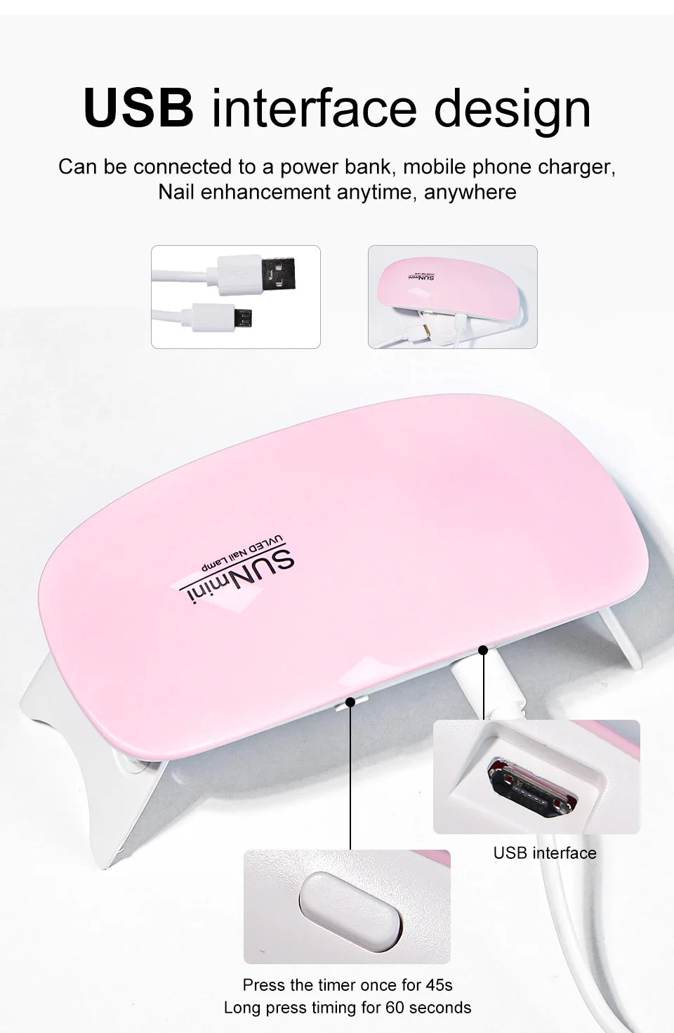 "Familx LYX6" Mini Nail Dryer 💅✨