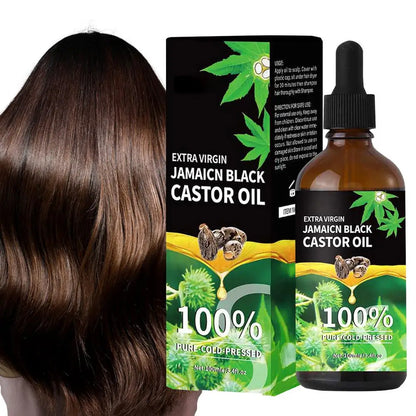 Organic Castor Oil 100% For Eyelashes, Eyebrows, Hair & Skin care