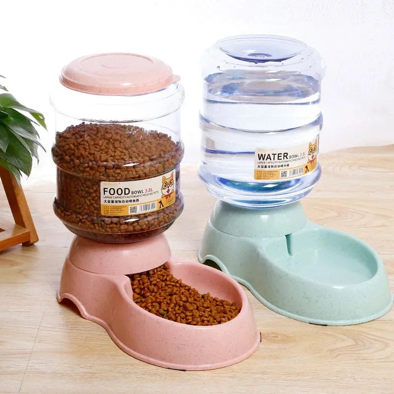 Familx's Nordic Harmony Pet Feeder & Hydration Station 🐾✨