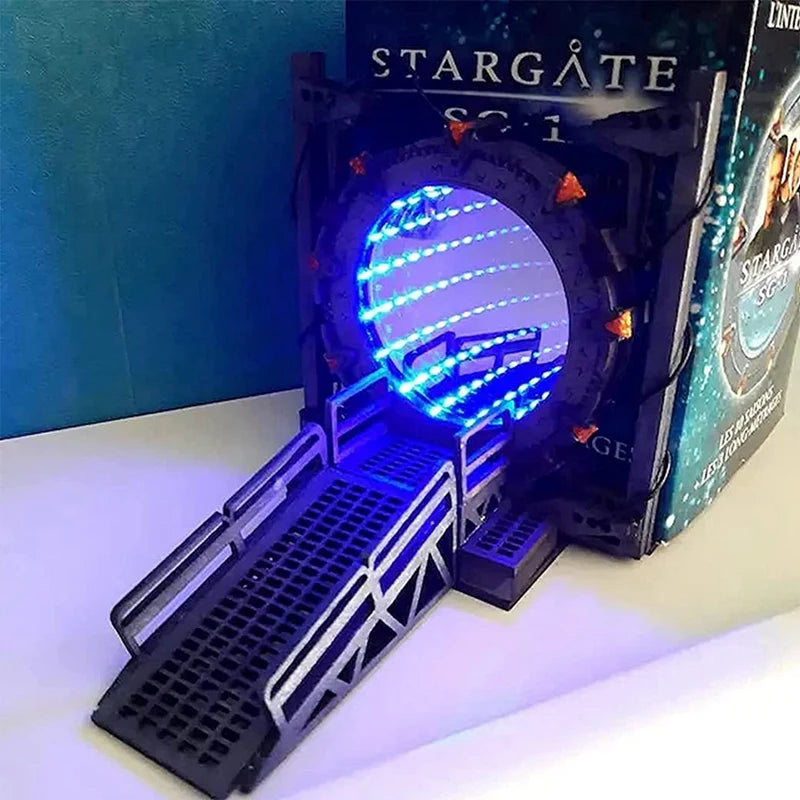 Stargate Bookends, LED Table Lamp