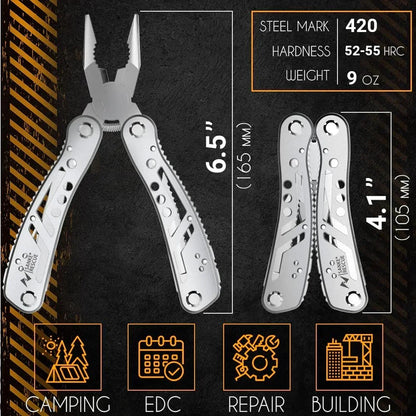 🔥 The NorseMaster 24™: The Ultimate 24-in-1 Multitool 🔥