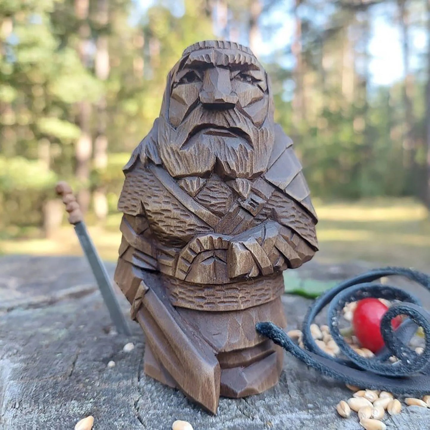 Odin Thor Tyr Ulfhednar Norse Statues