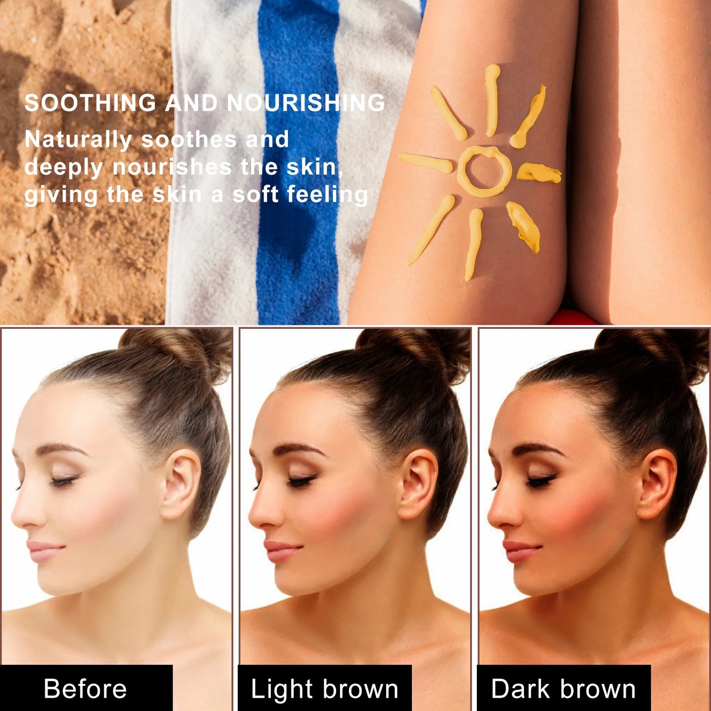 🌞 SunGlow Radiance - Scandinavian Tanning Magic for Your Skin! 🌞 Tanning Cream