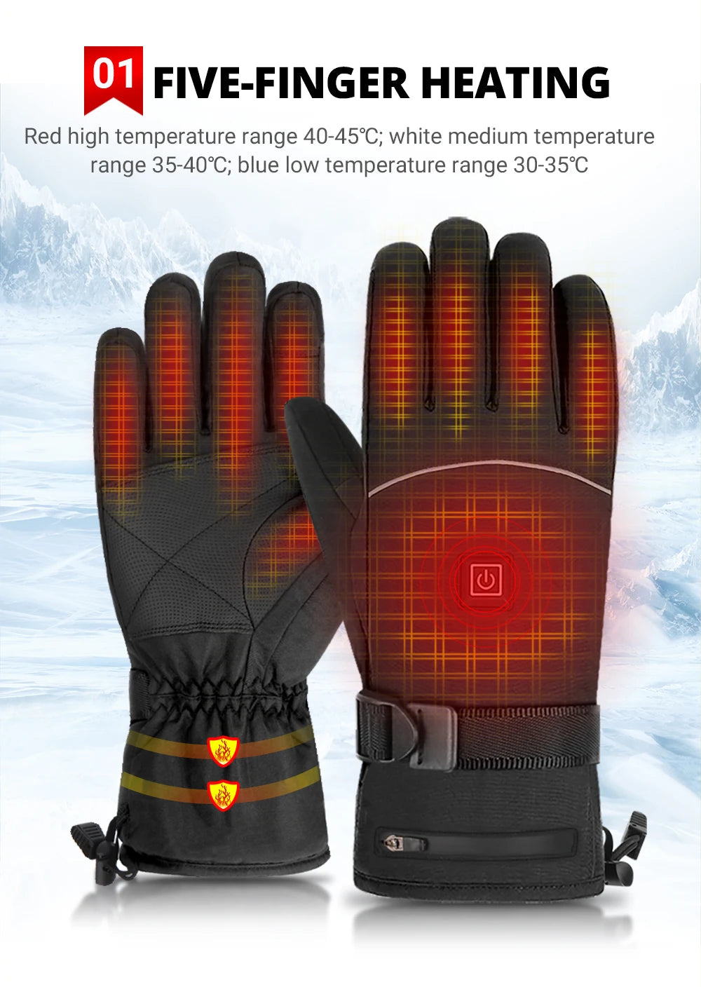 🔥 NordGlove™ Heated Gloves