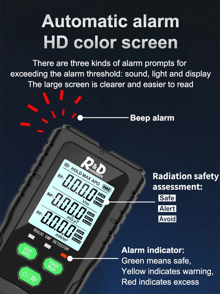 NordicGuard™ EMF Shield Electromagnetic Field Radiation Detector