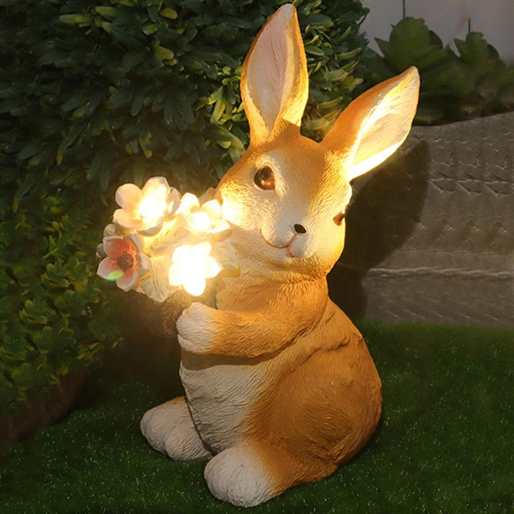 The Solar Glow Bunny Light!